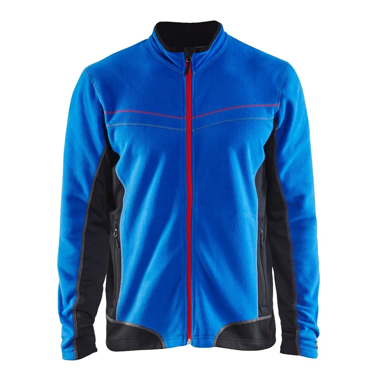 Micro&#x20;Fleece&#x20;Jacket&#x20;4997&#x20;Korenblauw&#x2F;Zwart&#x20;-&#x20;Bl&#xE5;kl&#xE4;der