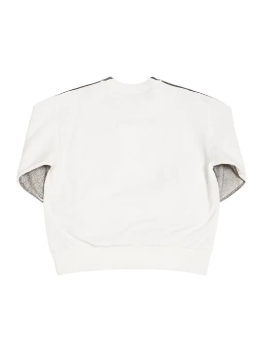 MM6 Maison Margiela   Garment-dyed cotton jersey sweatshirt 