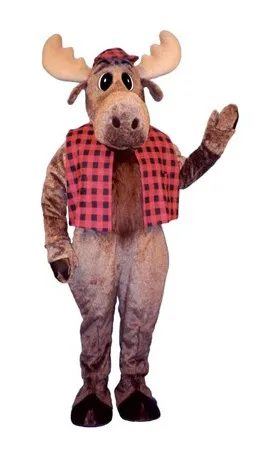 Moose Mascot Costume / Superior Quality / Christmas Moose Costume Rental