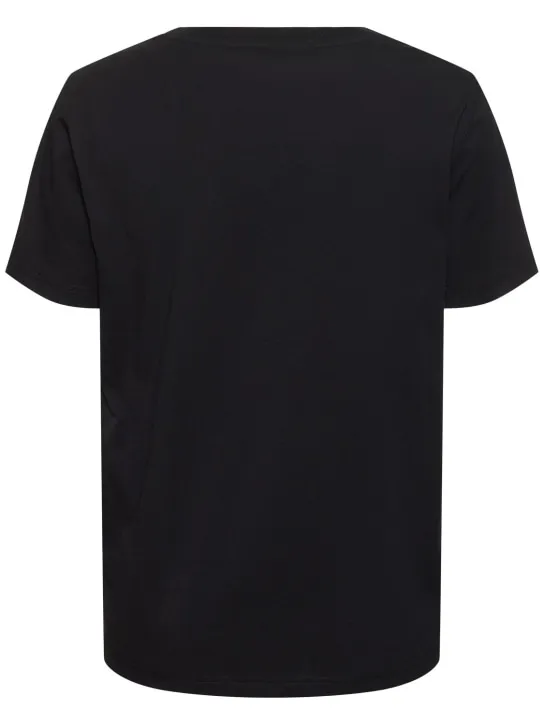 Moschino   Cotton jersey t-shirt 