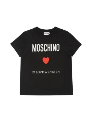 Moschino   Cotton jersey t-shirt 