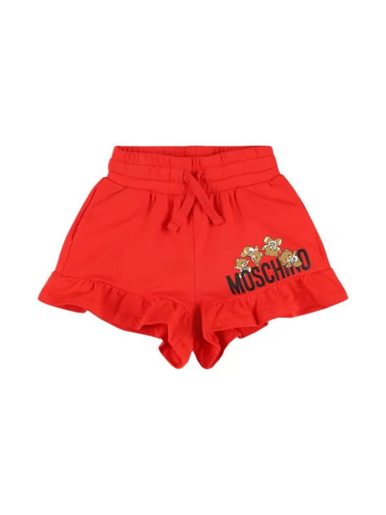 Moschino   Cotton sweat shorts 