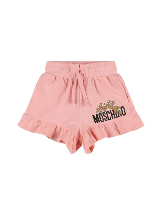 Moschino   Cotton sweat shorts 