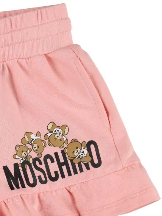 Moschino   Cotton sweat shorts 