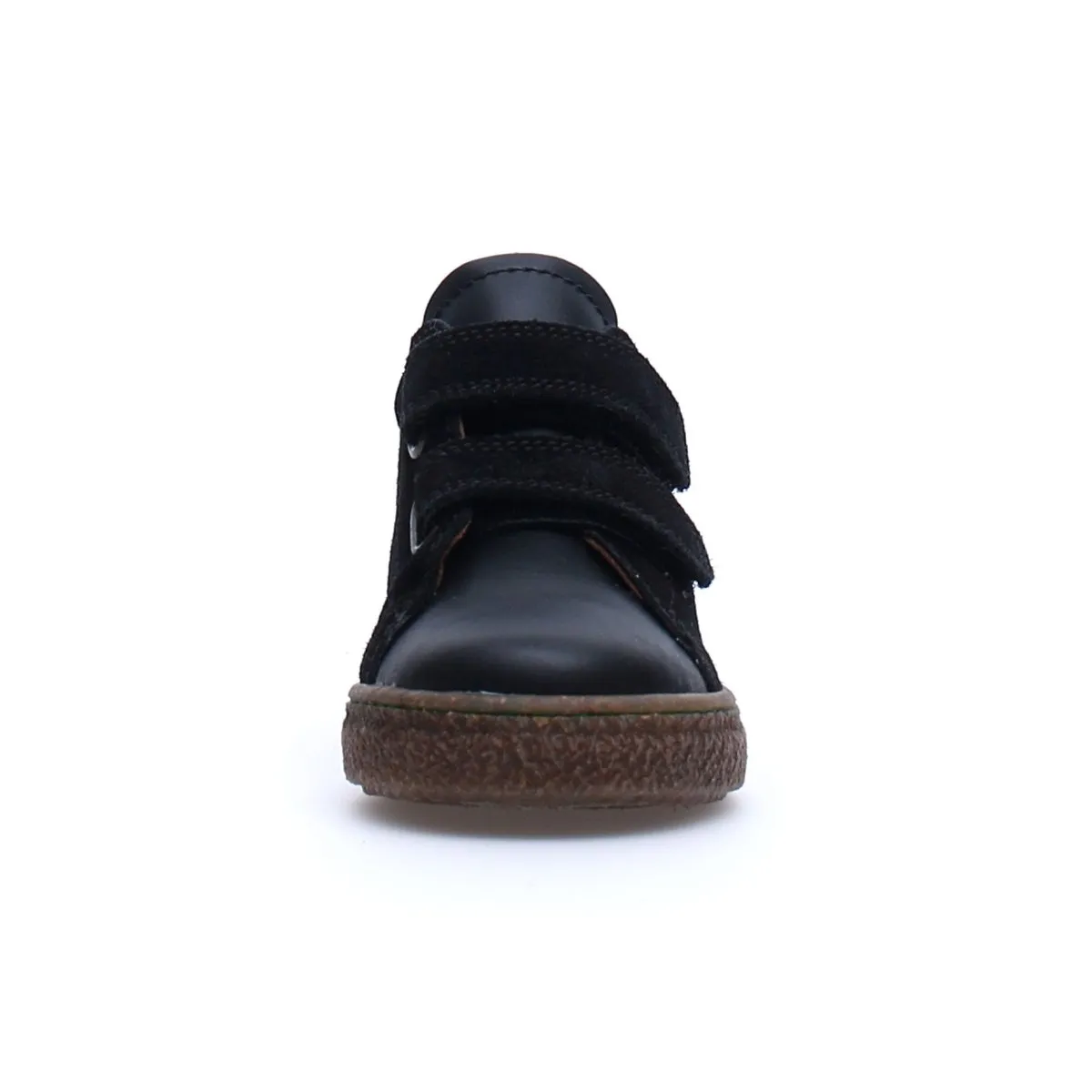 Naturino Boys Albus Desert Black Suede 2 Velcro (Sizes 27-29)