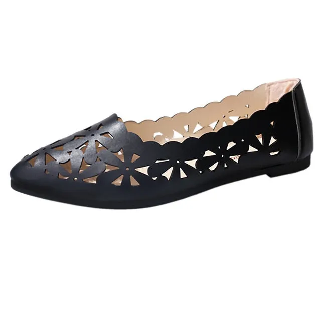 New Arrival Women Flats Shoes Shallow Flat Heel