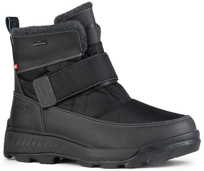 NEXGRIP MENS ICE JACOB 3 COLD WEATHER BOOT EXTRA-WIDE - BLACK