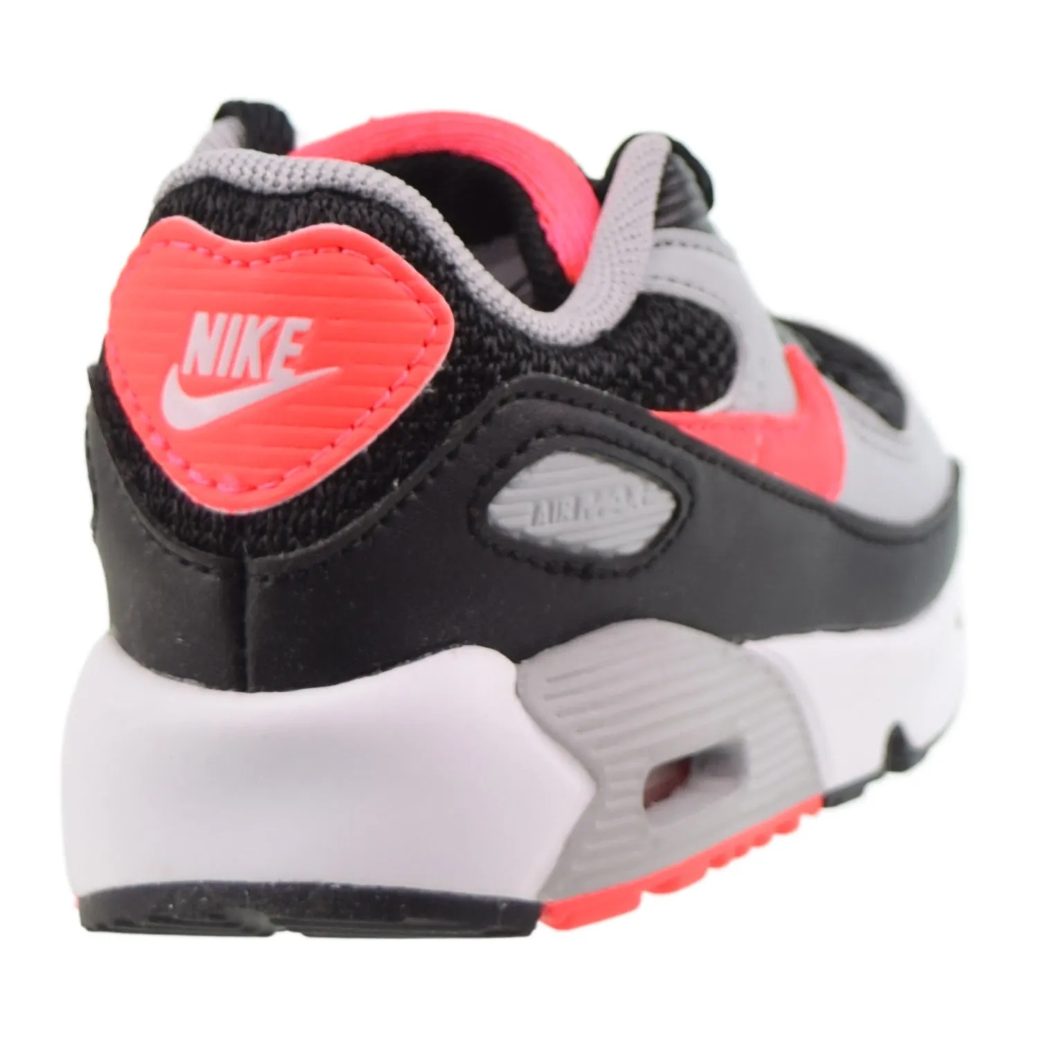 Nike Air Max 90 LTR (TD) Toddler Shoes Black-White-Wolf Grey