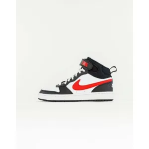 Nike Court Borough Mid 2 Gs-Boys Lifestyle Shoes White/Black/Red Do5889-161