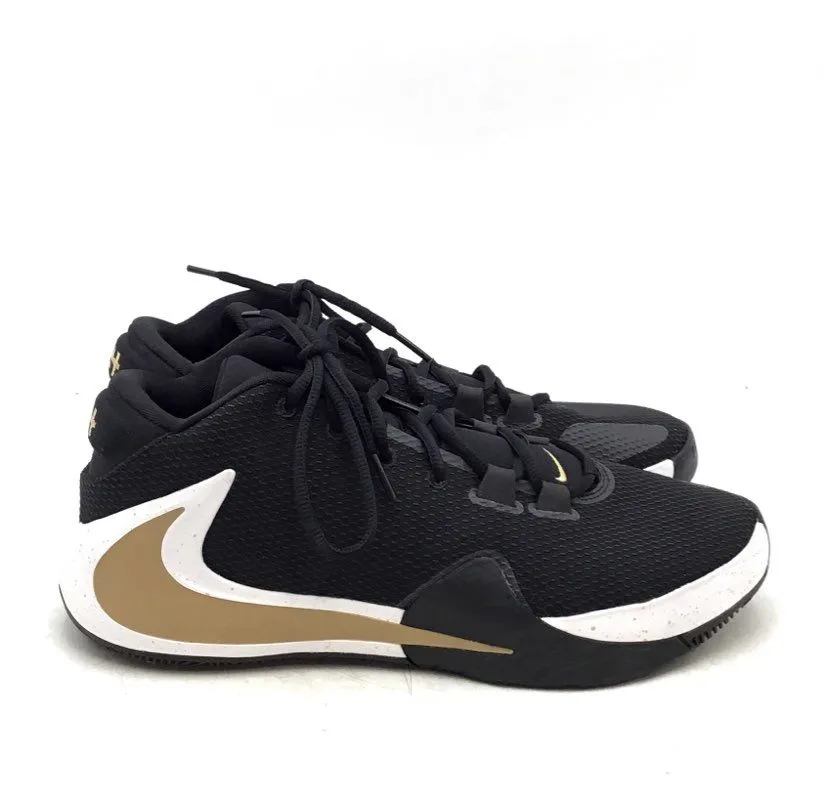 Nike Men's Zoom Freak 1 CJ5614-991 Black Lace-Up Athletic Shoes - Size 10.5