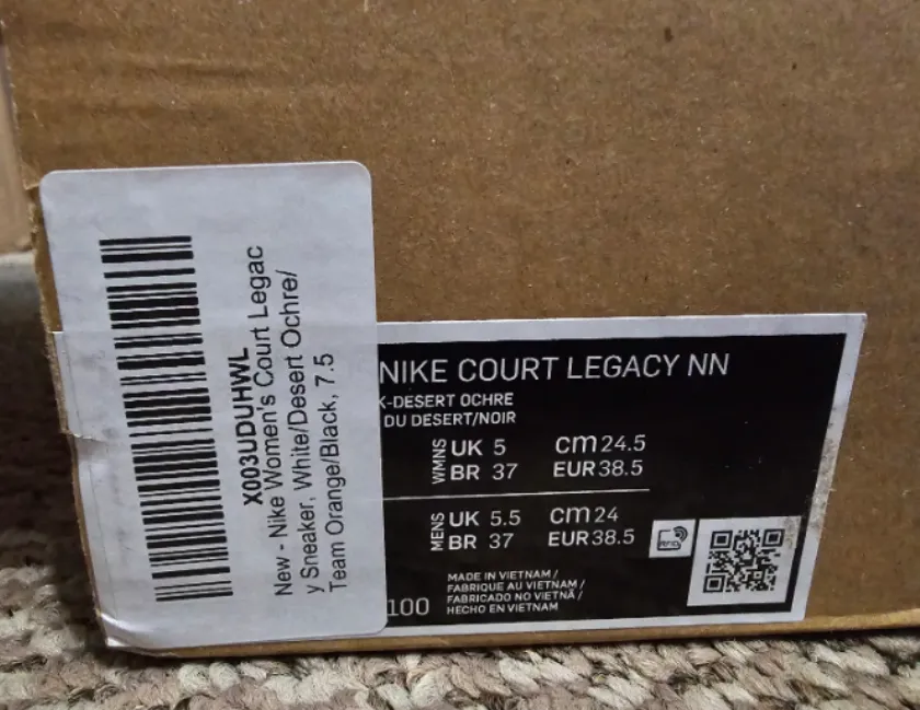 Nike womens Court Legacy Next Nature Size 7.5