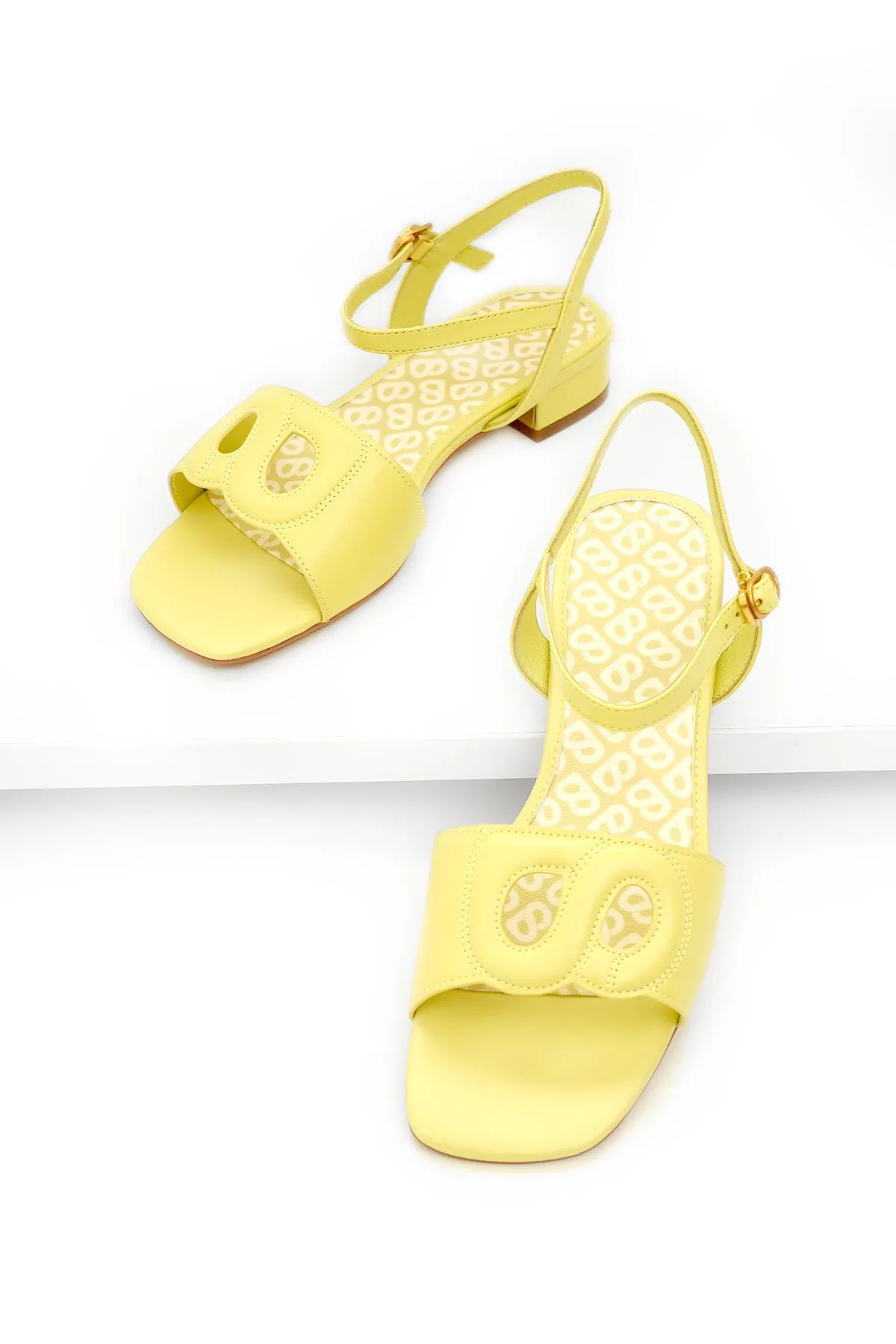 Nina Sandal - Yellow