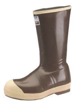 Norcross Size 13 XTRATUF Copper Tan 16" Insulated Neoprene Boots With Chevron Outsole And Steel Toe