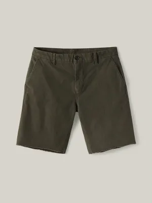 Olive Broken Twill Short