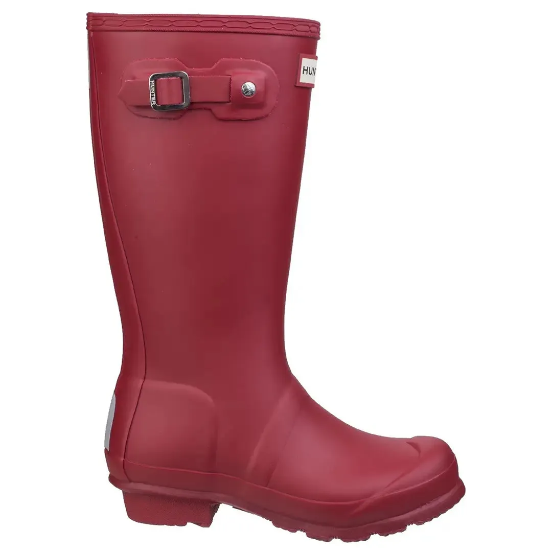 Original Children's Wellington Boots - Red by Hunter