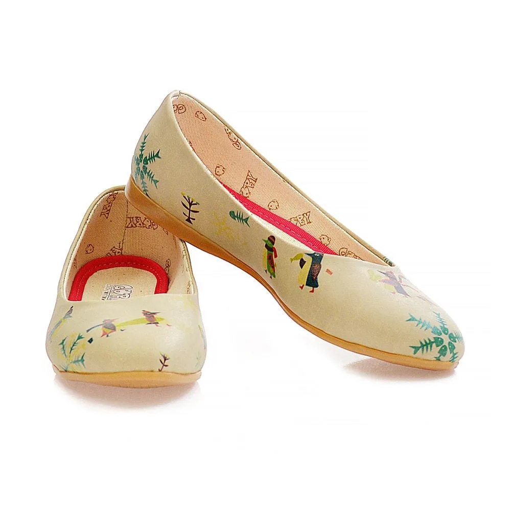 Penguins Ballerinas Shoes 1006