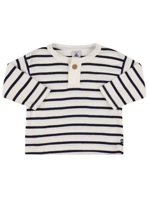 Petit Bateau   Printed cotton long sleeve t-shirt 