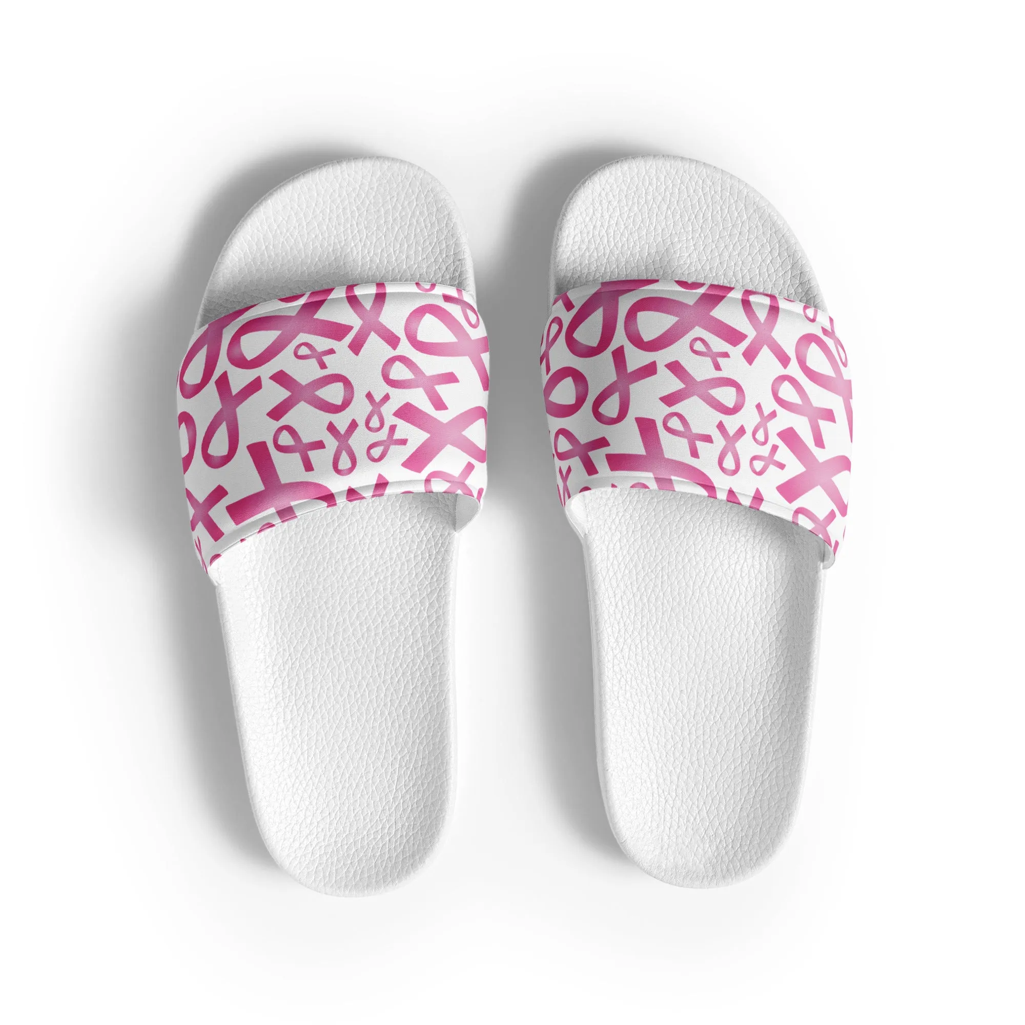 Pink Ribbons Women's Slides