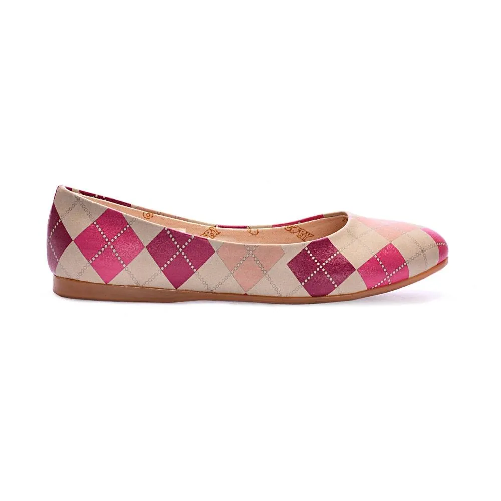 Plaid Ballerinas Shoes 1050