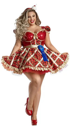 Plus Size Miss American Pie Costume