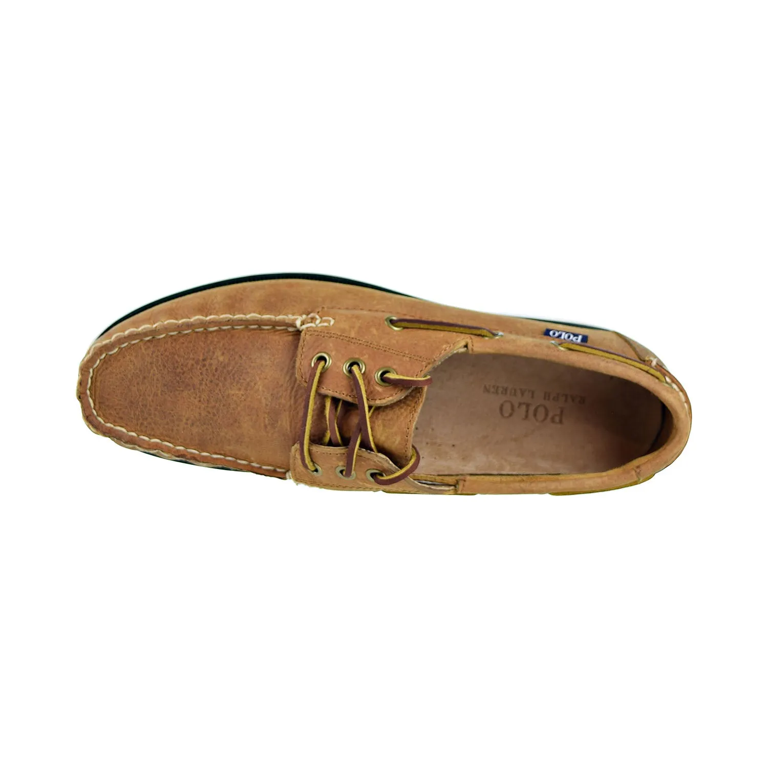 Polo Ralph Lauren Bienne Men's Boat Shoes Tan