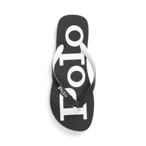 Polo Ralph Lauren - Bolt Flip Flops/Thongs - Black & White