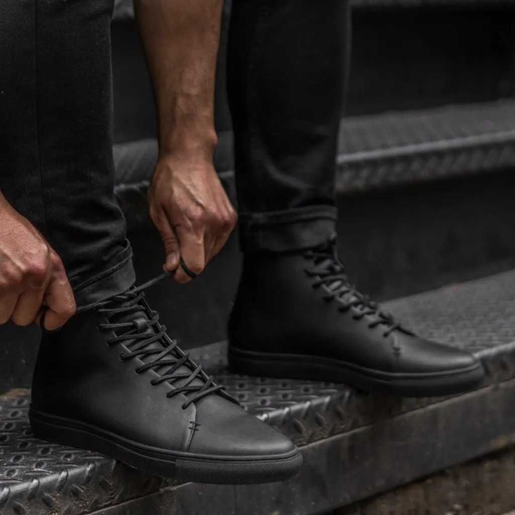 Premier High Top | Black Vachetta