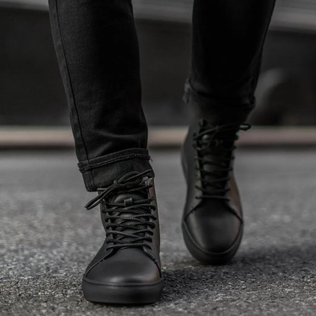 Premier High Top | Black Vachetta