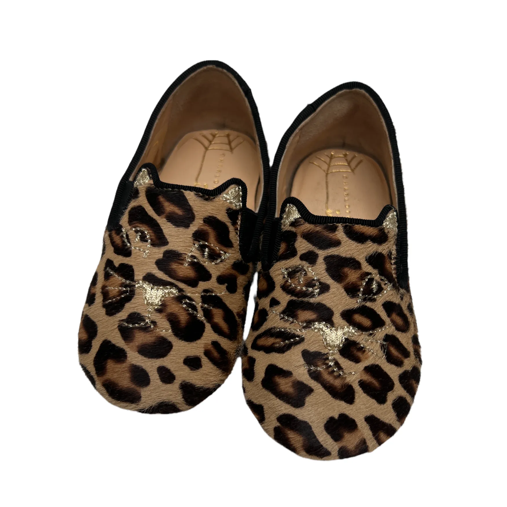 Printed Pony Hair Slippers - 21