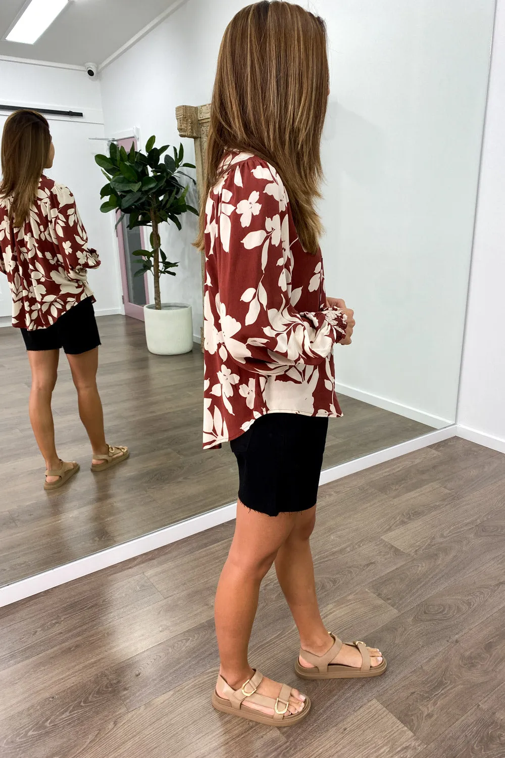 Printed Tabitha Blouse