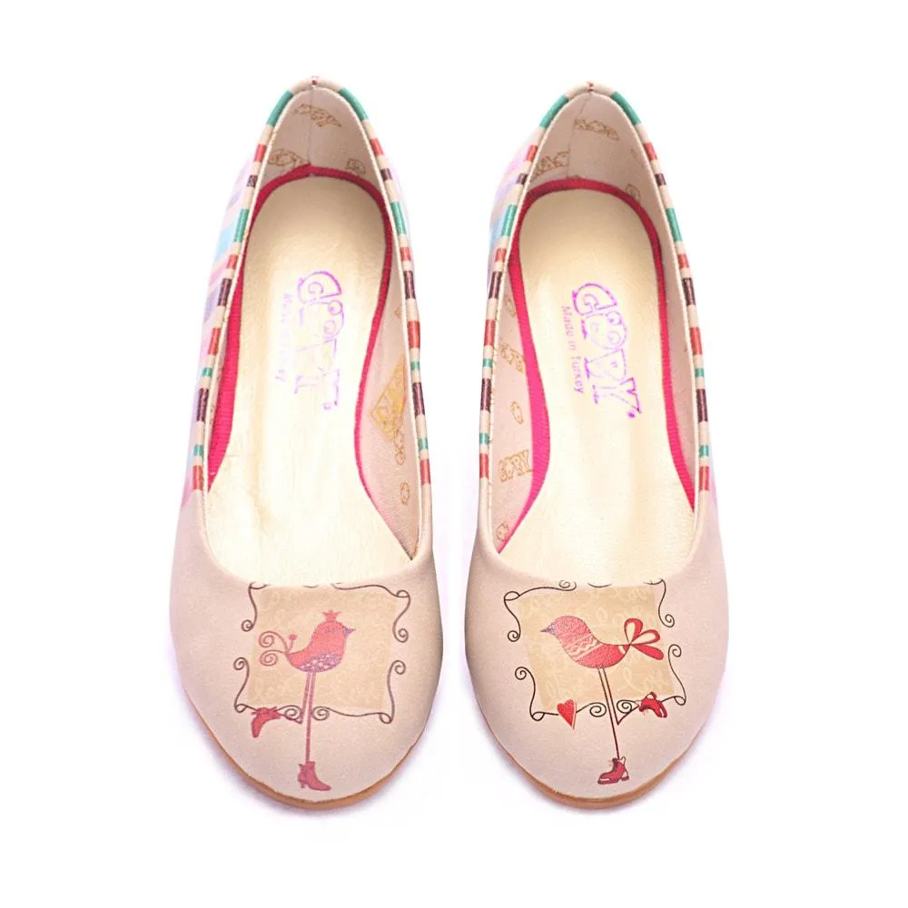 Puppet Bird Ballerinas Shoes 1017