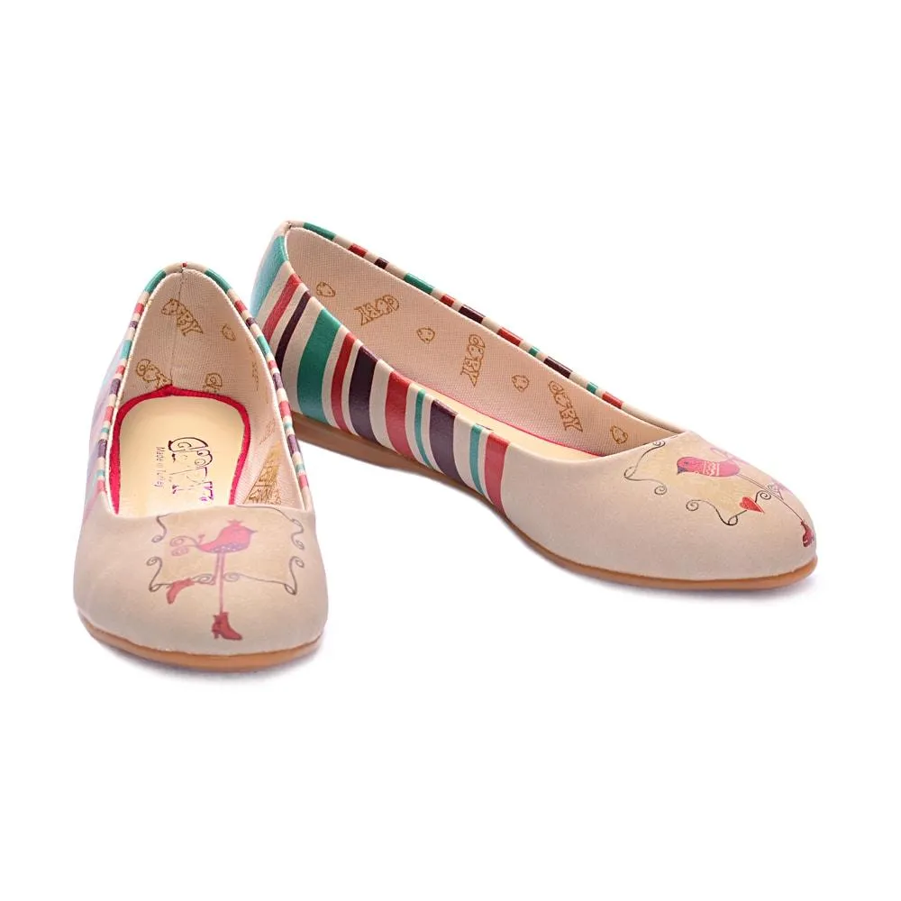 Puppet Bird Ballerinas Shoes 1017