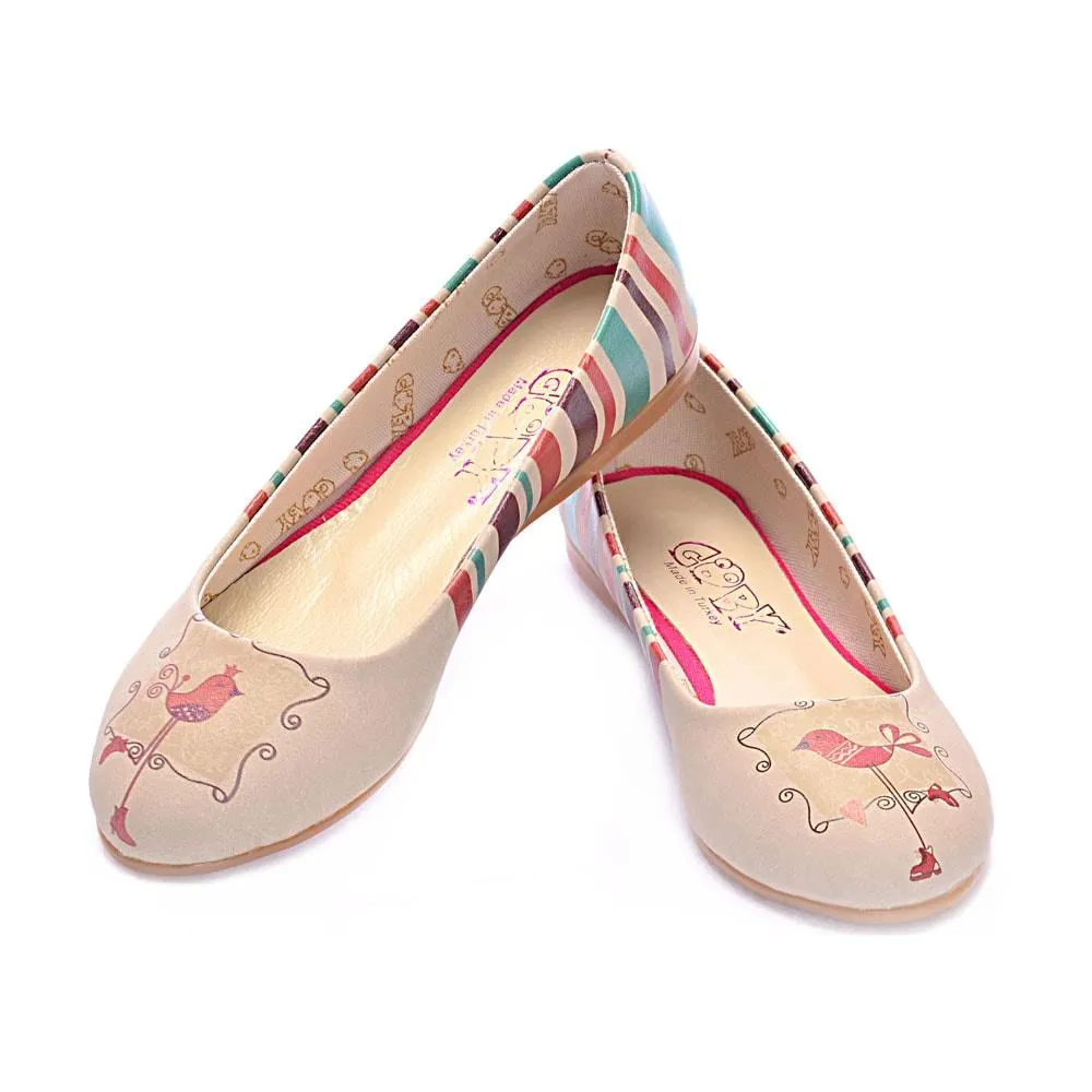 Puppet Bird Ballerinas Shoes 1017