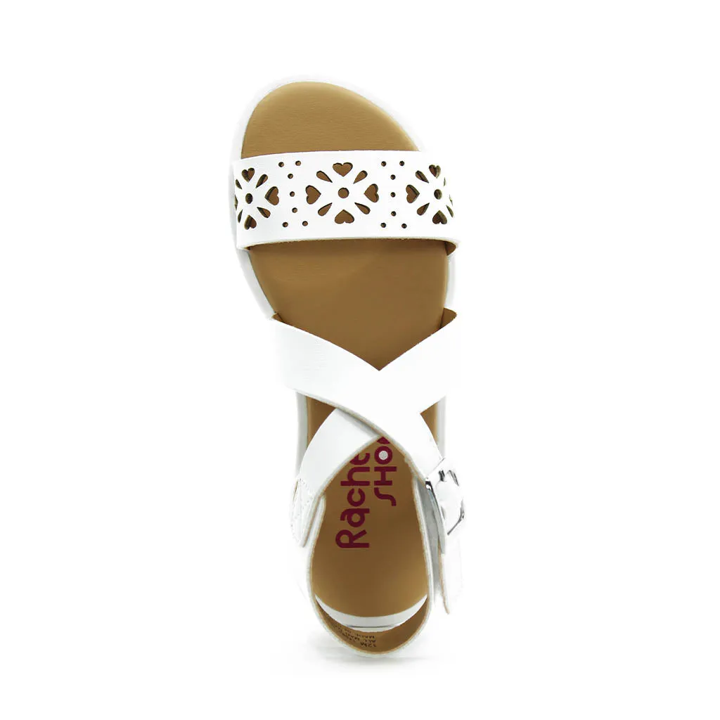 Rachel Jessica Sandals White Toddlers Kids Girls - Kids Shoes