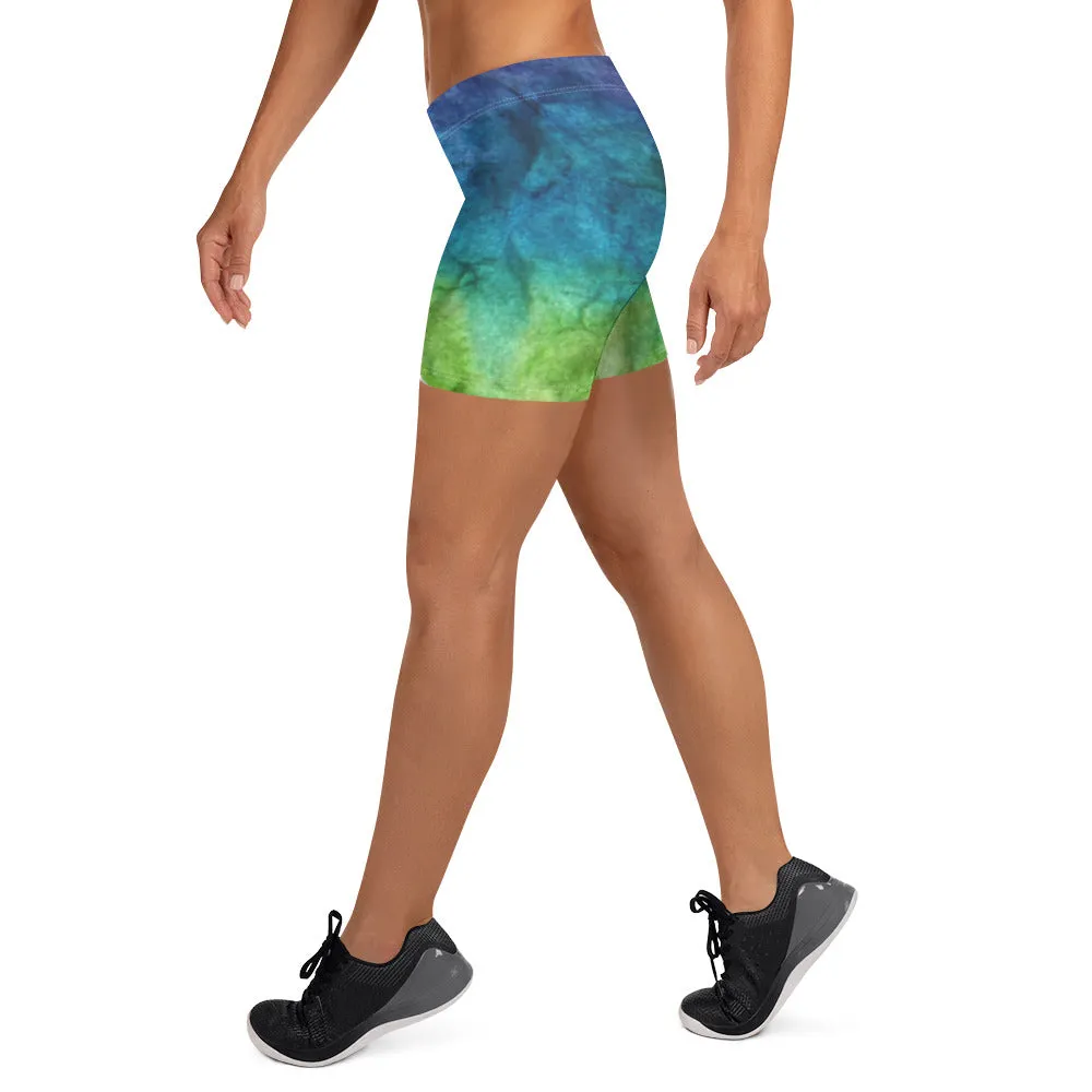 Rainbow Low Waist Shorts