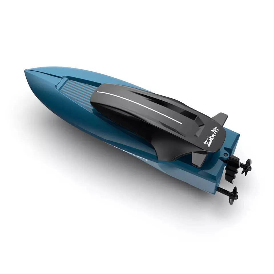 RC Mini Racing Boat Speed Boat Water-Blue