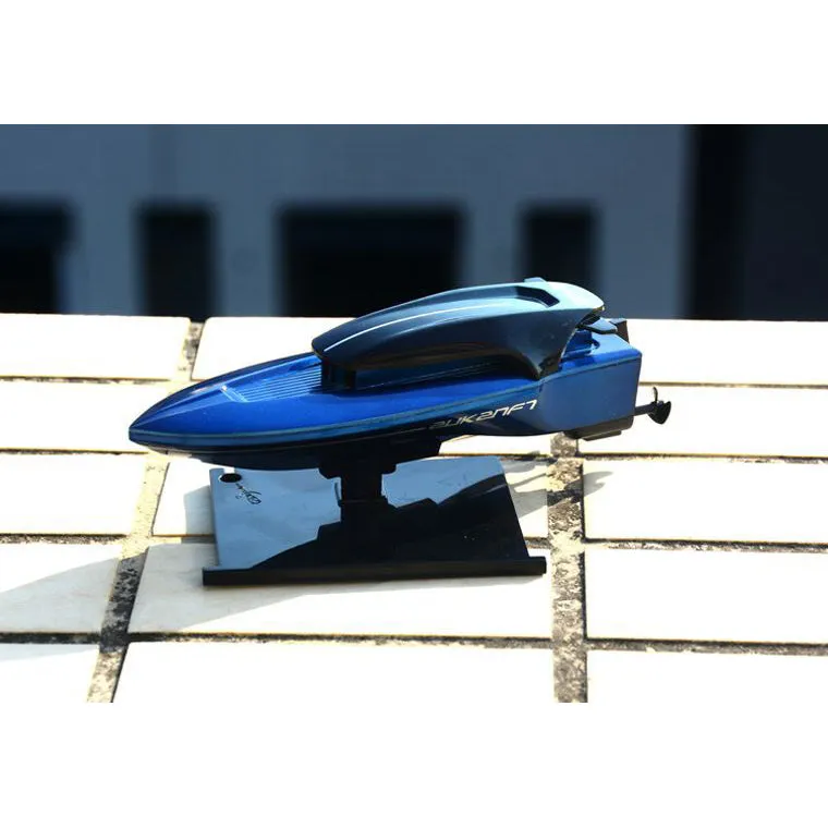 RC Mini Racing Boat Speed Boat Water-Blue