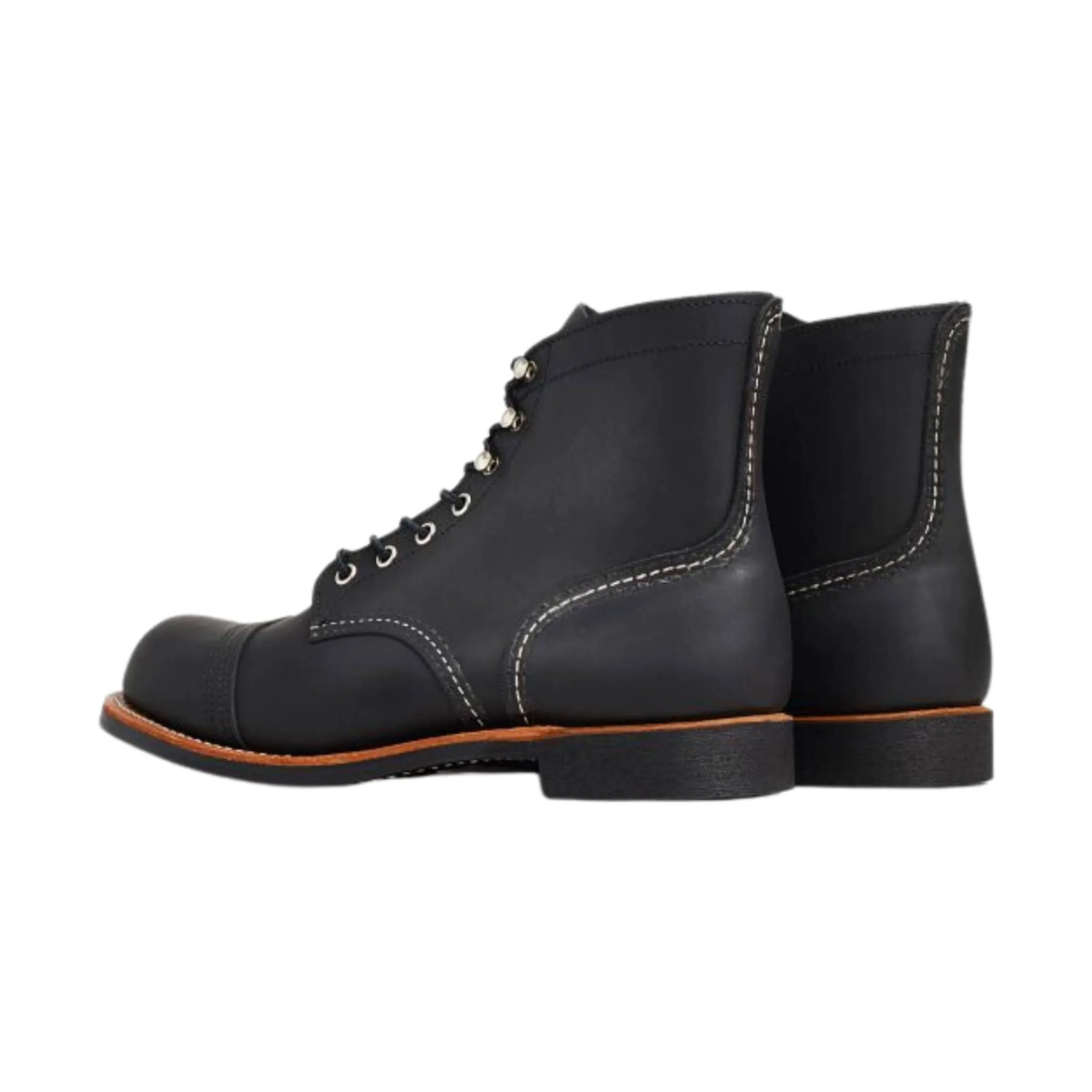 Red Wing Men's Iron Ranger 6 Inch Boots - Black Harness