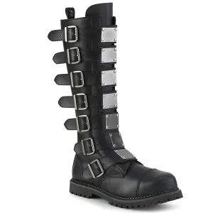 RIOT-21MP Black Vegan Leather