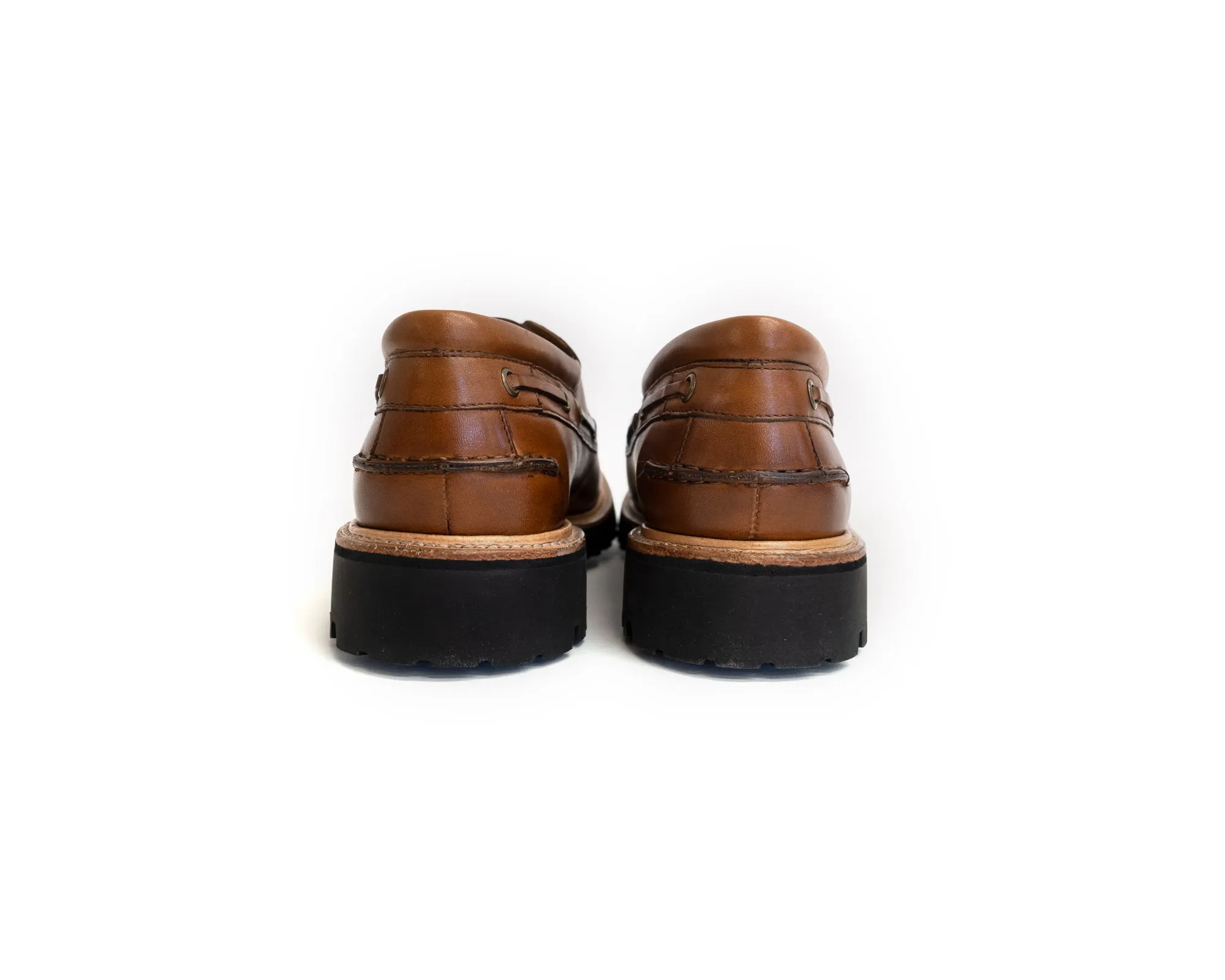 Rockland 3-eye - Tan Aniline Leather