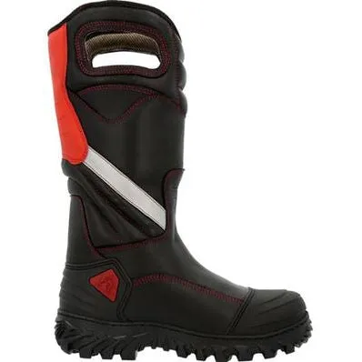 Rocky Men's Code Red Structure 14" WP NFPA Comp Toe Fire Boot -Black- RKD0087