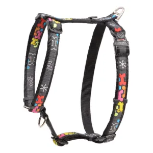 Rogz Fancy Dress Harness - Multi Bone