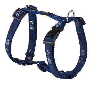 Rogz Fancy Dress Harness - Navy Paw