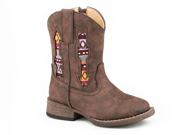 Roper Girls Double Arrow Cowboy Boots 09-017-1903-2481