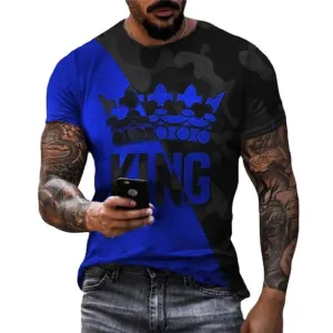 Royal - Schloss T-Shirt für Männer