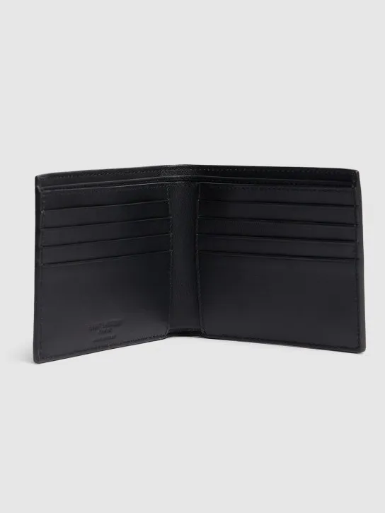 Saint Laurent   East West embossed leather wallet 