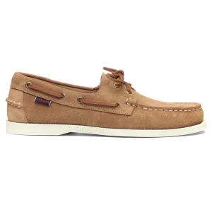 Sebago Portland Fleshout Boat Shoe - Brown Cognac