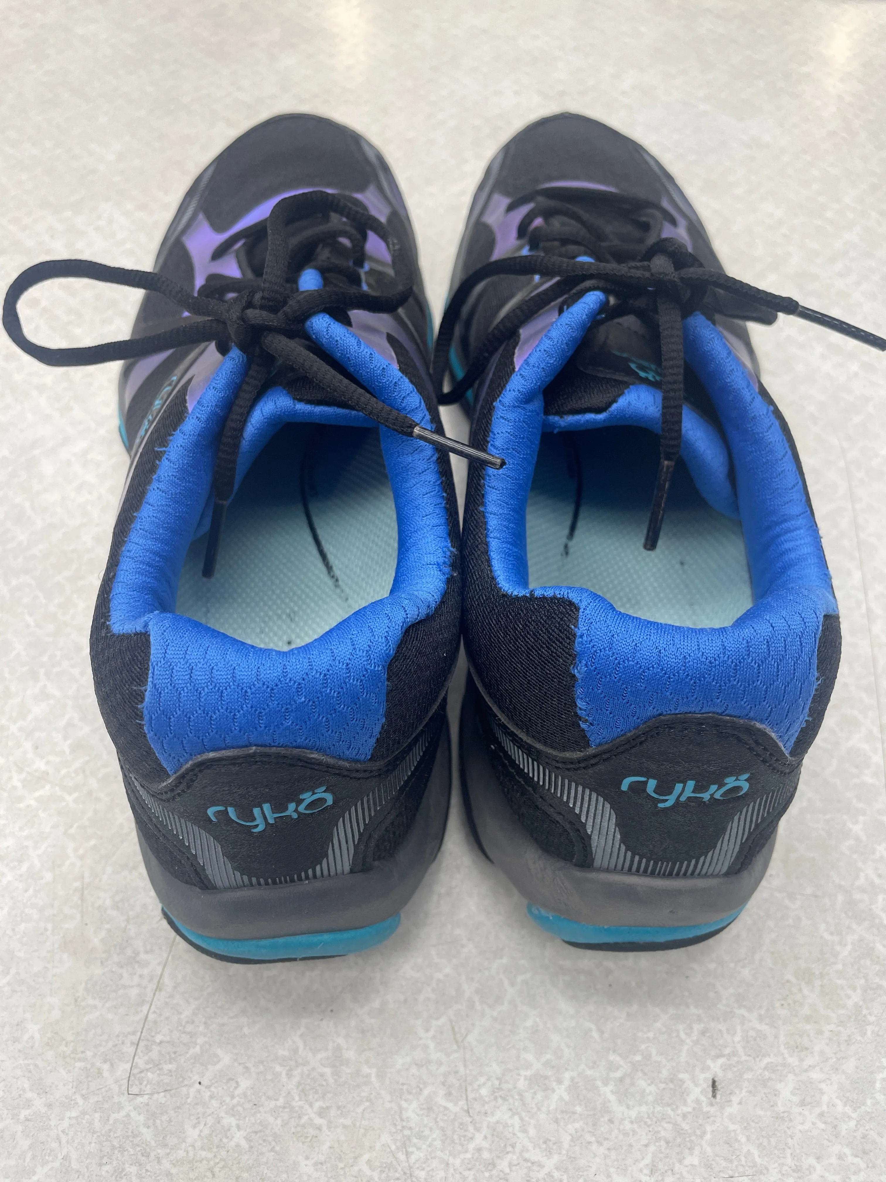 Shoes Athletic By Ryka In Blue Black, Size: 8.5