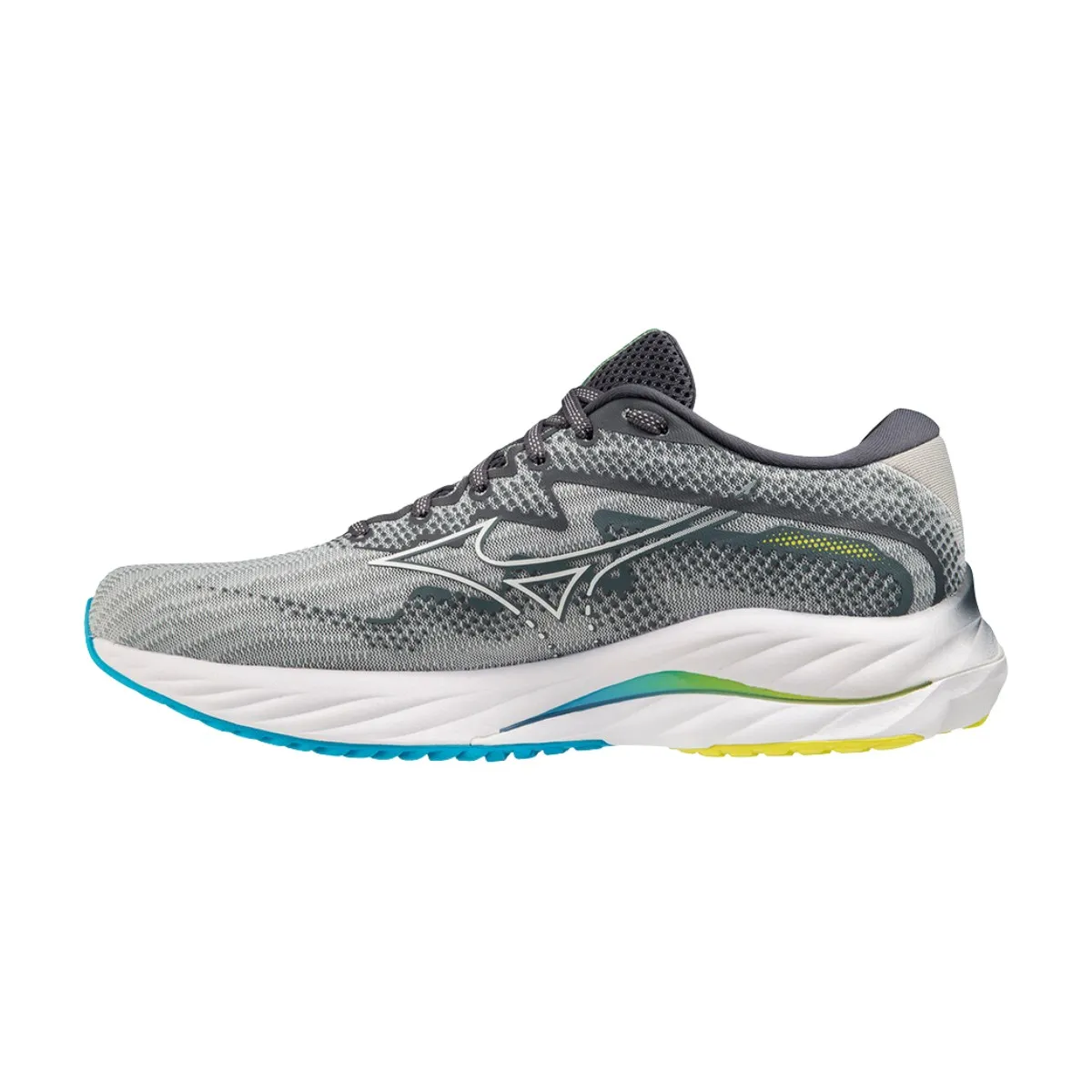 Shoes Mizuno Wave Rider 27 Grey White