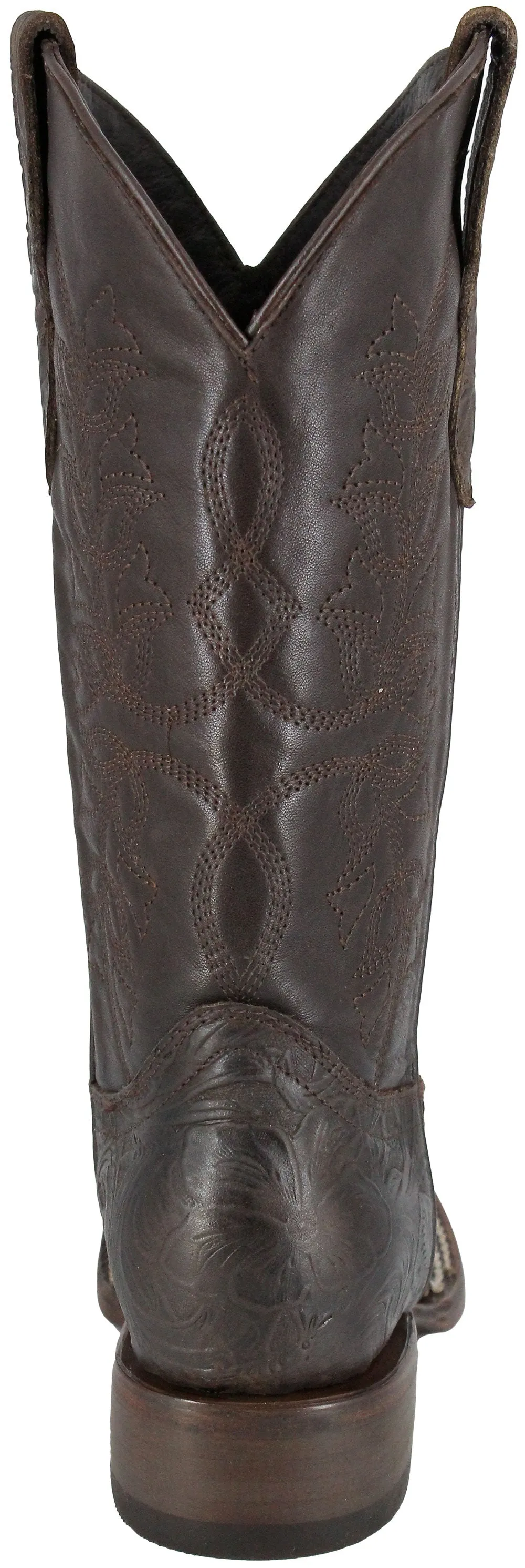 Silverton Andrea All Leather Square Toe Boots (Brown)